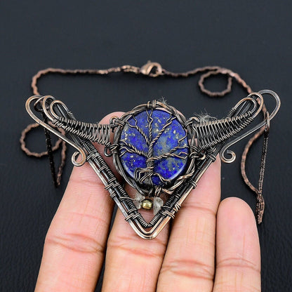 Blue Lapis Gemstone Pendant