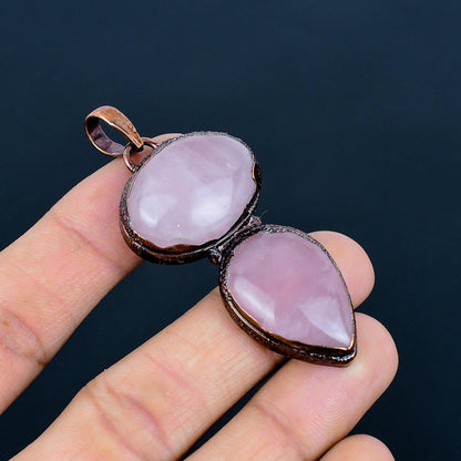 Rose Quartz Gemstone Pendant