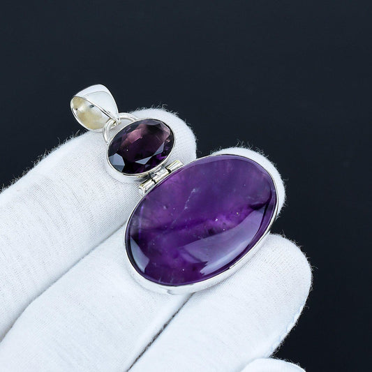 Purple Amethyst Gemstone Pendant