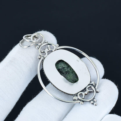 Green Ruby Zoisite Pendant