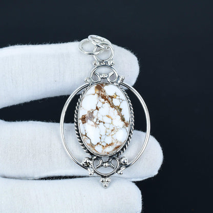 Brown Wild Horse Jasper Pendant
