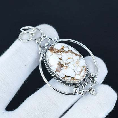 Brown Wild Horse Jasper Pendant