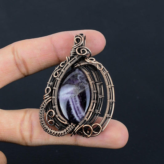 Purple Amethyst Gemstone Pendant