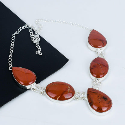 Red River Jasper Gemstone Necklace