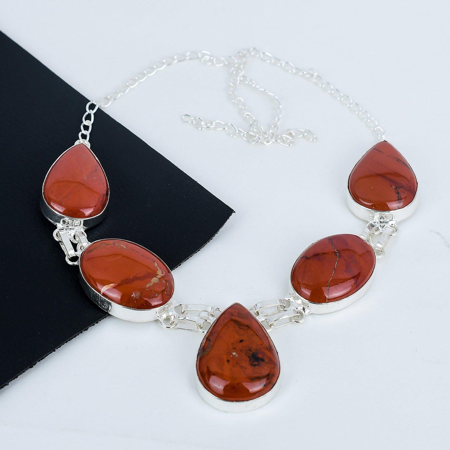 Red River Jasper Gemstone Necklace