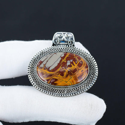 Multicolor Mookaite Gemstone Pendant