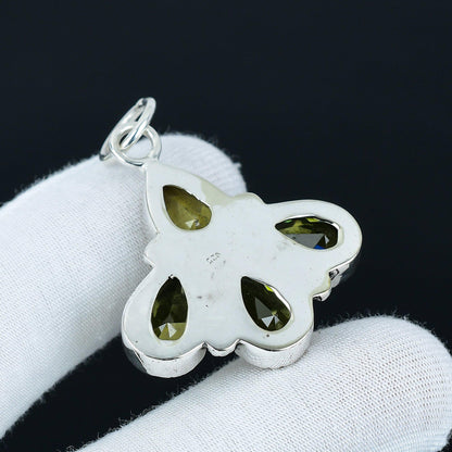 Yellow Citrine Gemstone Pendant
