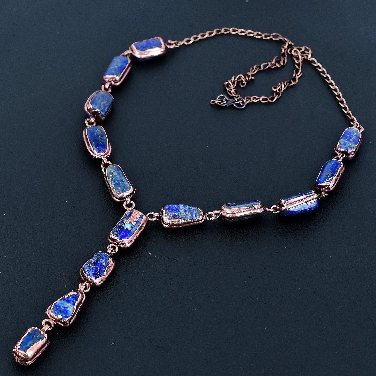 Blue Lapis Lazuli Gemstone Necklace