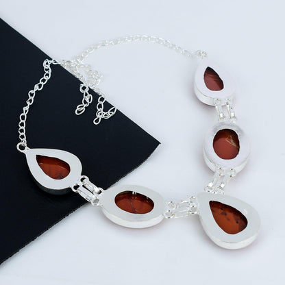 Red River Jasper Gemstone Necklace