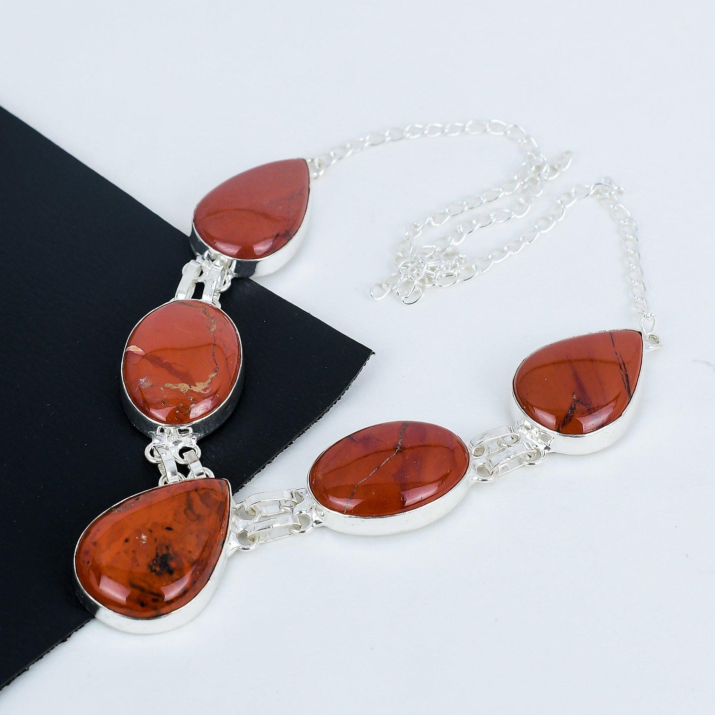 Red River Jasper Gemstone Necklace