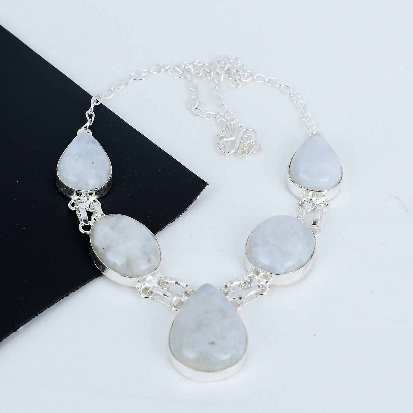 Sterling Silver Moonstone Necklace