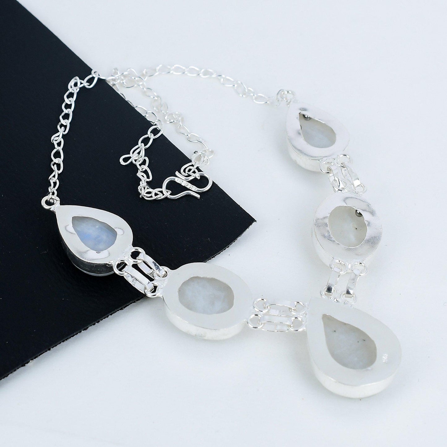 Sterling Silver Moonstone Necklace