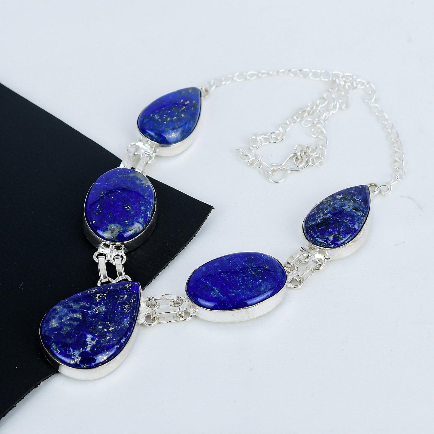 Blue Lapis Lazuli Gemstone Necklace