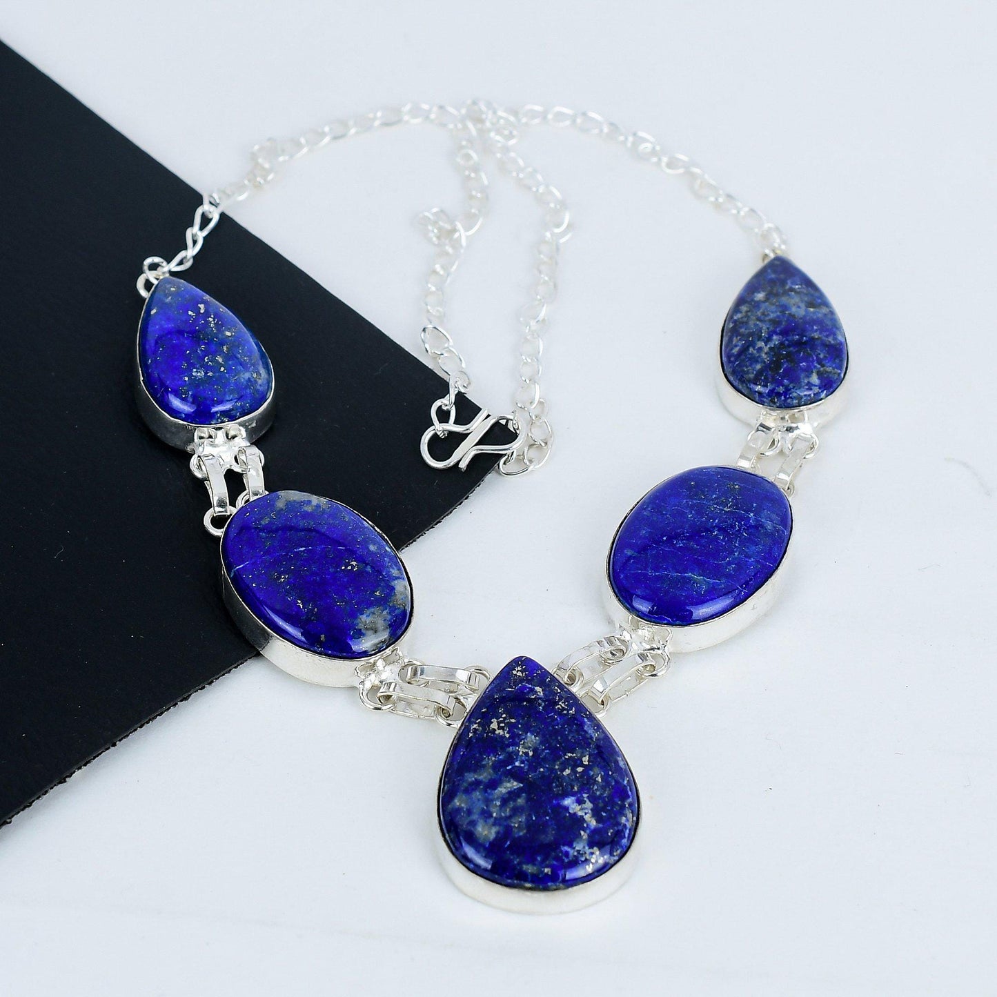 Blue Lapis Lazuli Gemstone Necklace