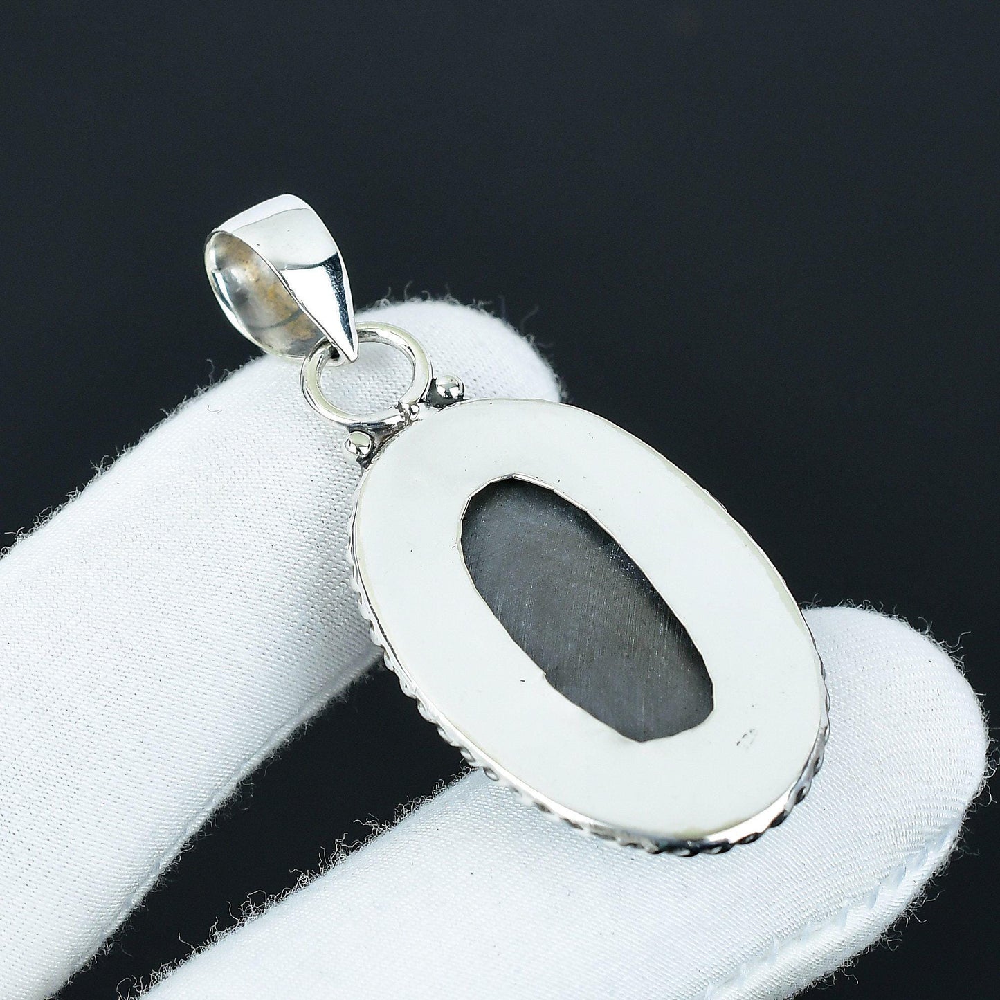 Black Shungite Gemstone Pendant