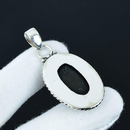 Black Obsidian Gemstone Pendant