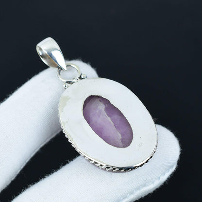 Pink Kunzite Gemstone Pendant
