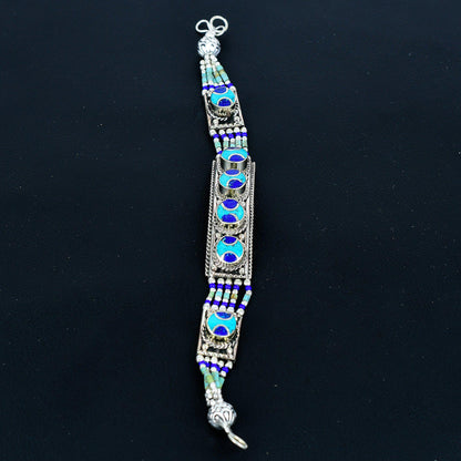 Blue Lapis Lazuli Gemstone Bracelet