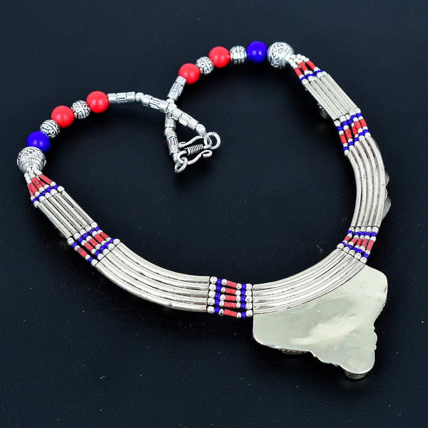 Blue Lapis Lazuli Gemstone Necklace