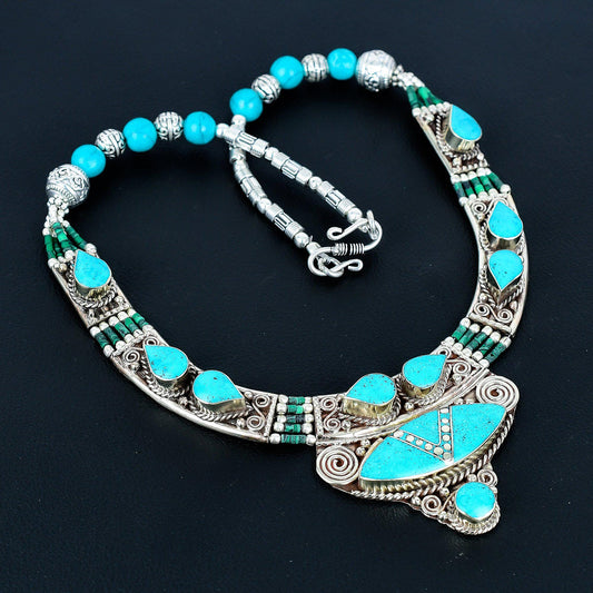 Turquoise Gemstone Necklace