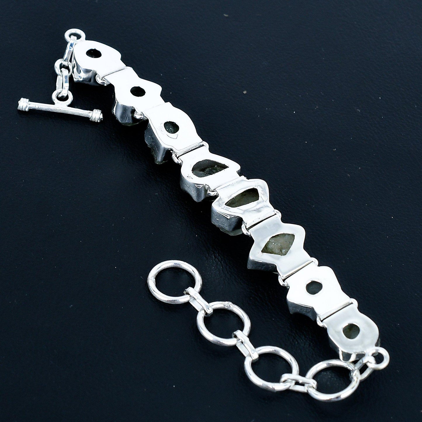 Green Prehnite Gemstone Bracelet