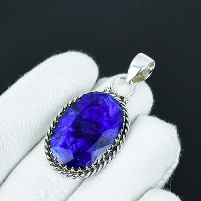 Blue Sapphire Gemstone Pendant
