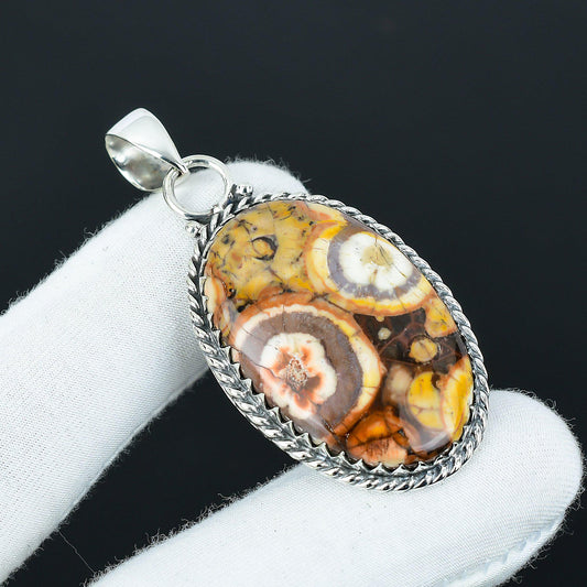 Red Bird Eye Jasper Gemstone Pendant