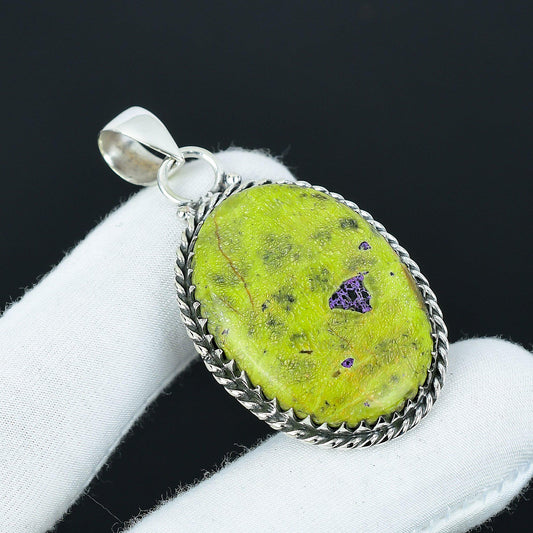 Green Atlantisite Gemstone Pendant