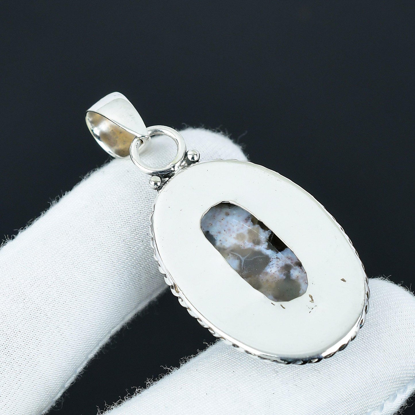 Green Ocean Jasper Gemstone Pendant
