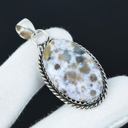 Green Ocean Jasper Gemstone Pendant