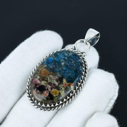 Copper Tourmaline Gemstone Pendant