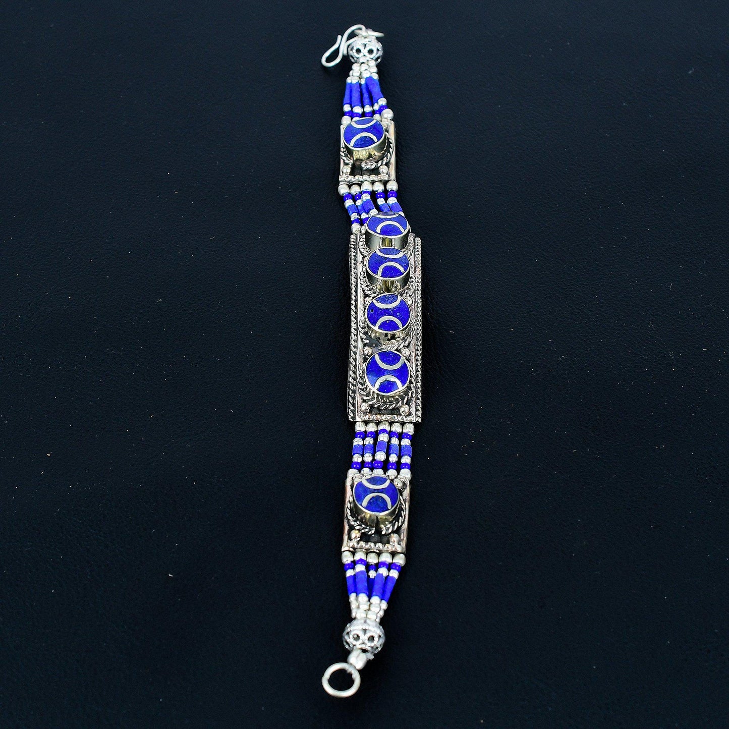 Blue Lapis Lazuli Gemstone Bracelet