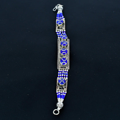 Blue Lapis Lazuli Gemstone Bracelet