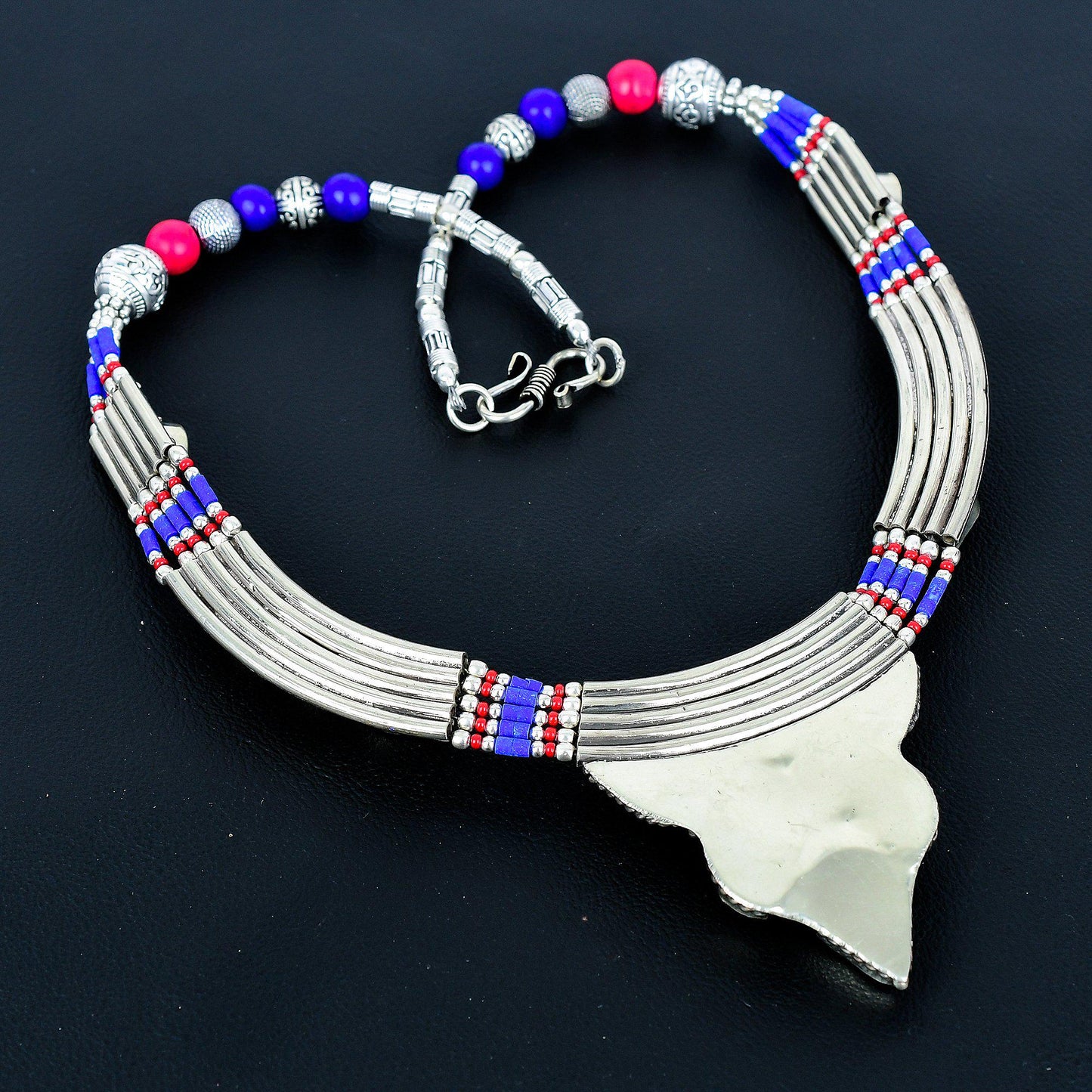 Blue Lapis Lazuli Gemstone Necklace